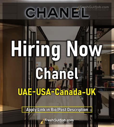 chanel uae careers
